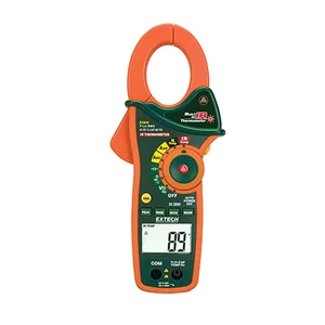EX830: 1000A True RMS AC/DC Clamp Meter + IR Thermometer